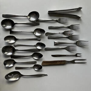 Lot of Vintage Silver Utensils - Collectible Flatware for Crafting or Collecting